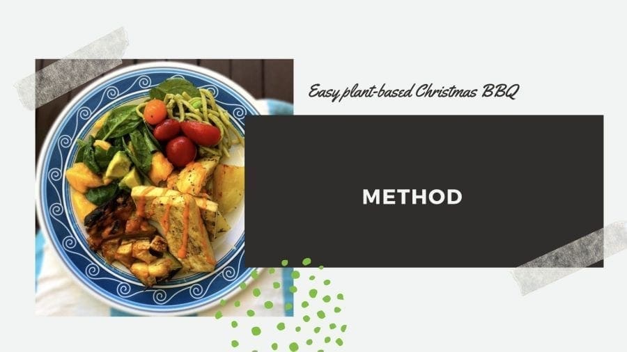 A plant-based Christmas BBQ