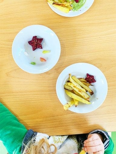 Learning bowl sustainable play child care meal times preschool