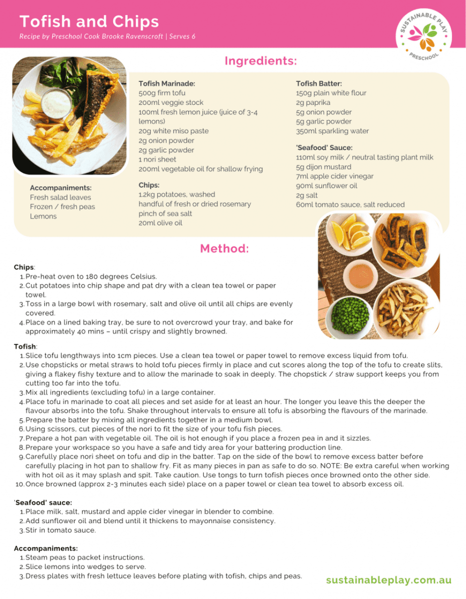 Tofish and Chips Recipe