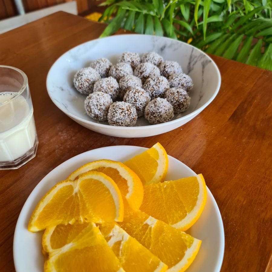 Carrot and Apricot Bliss Balls