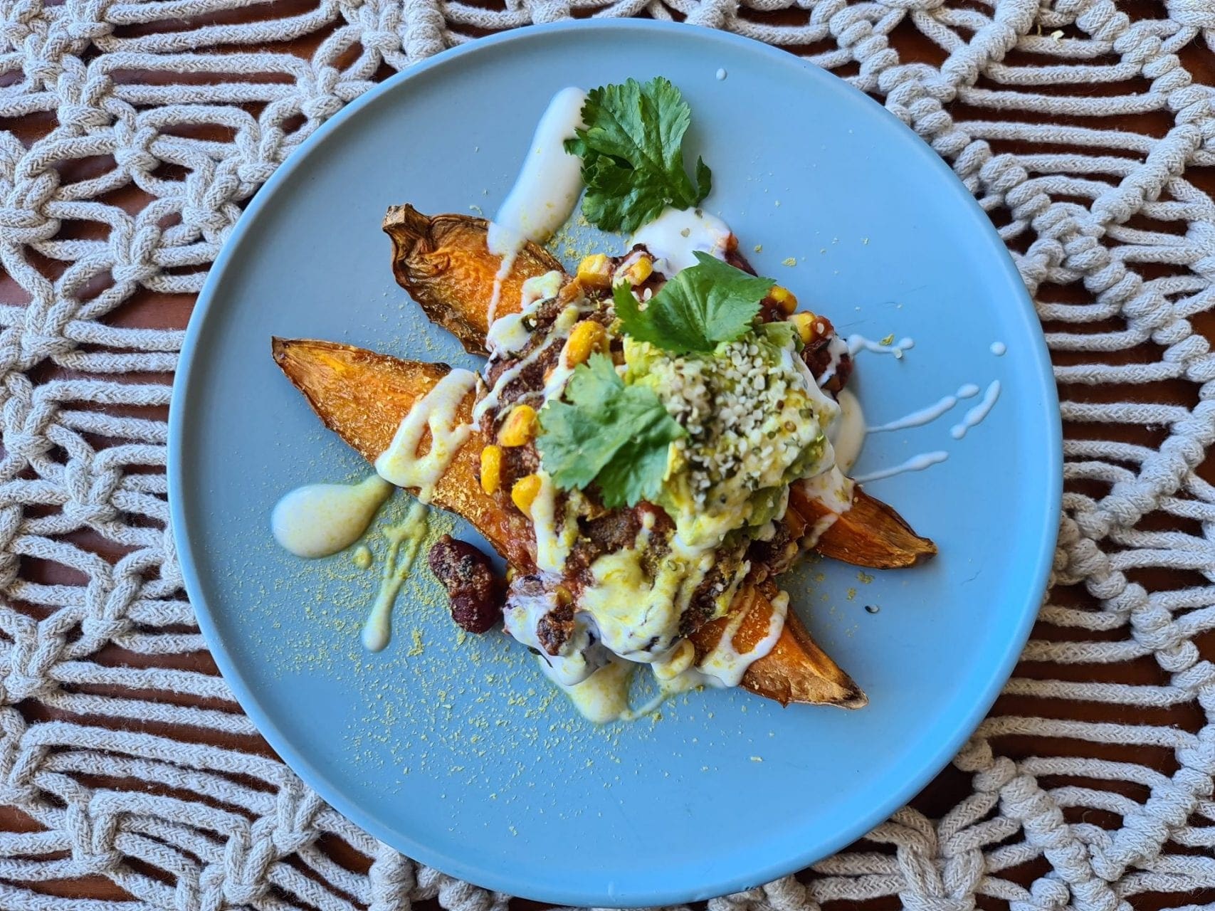 black bean and corn stuffed sweet potatoes Mexican Bean