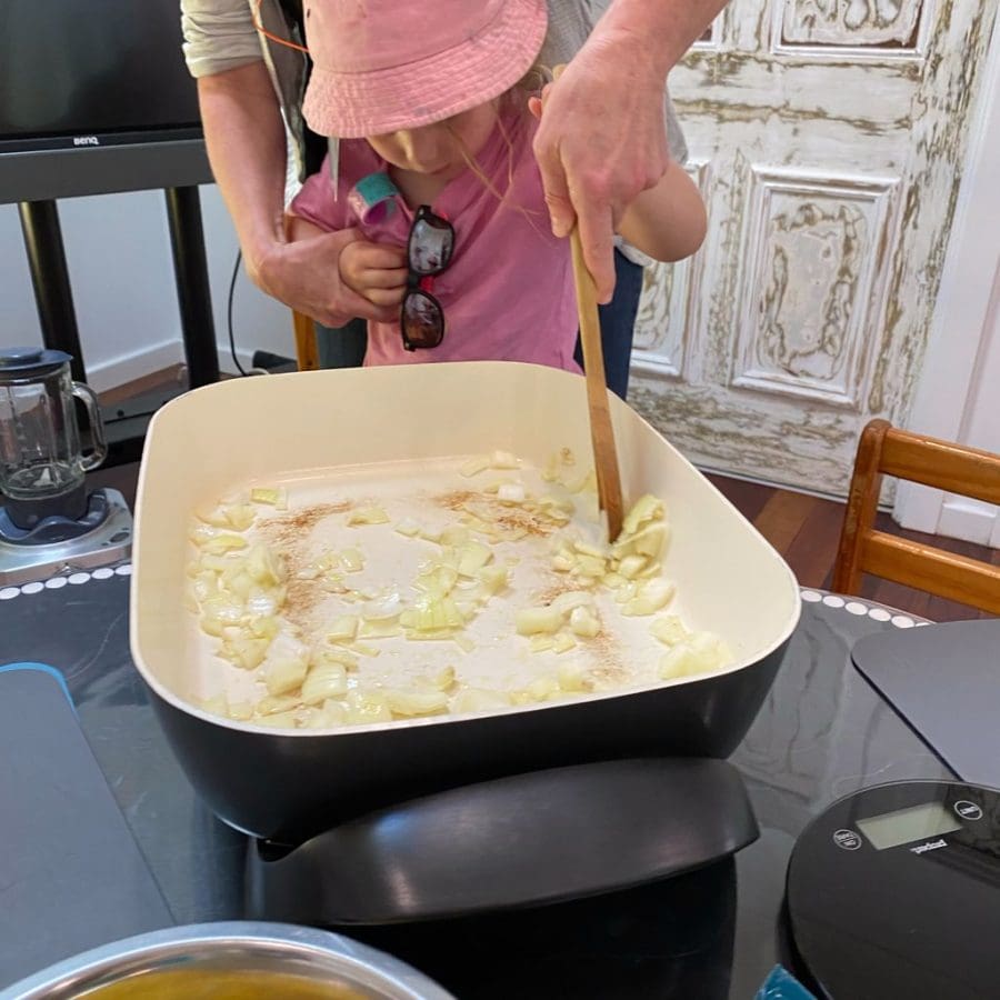 Cooking with kids