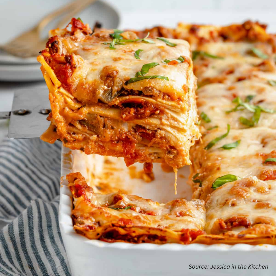 Recipe: Veggie lasagne Vegan lasagne