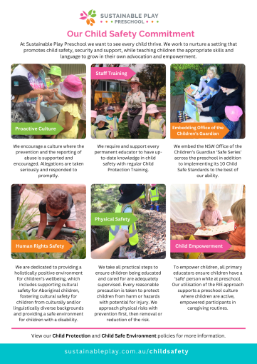 child safety commitment