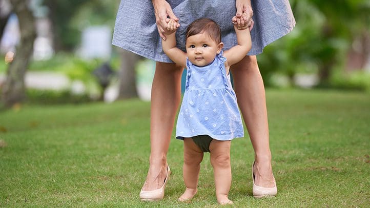 standing a child up