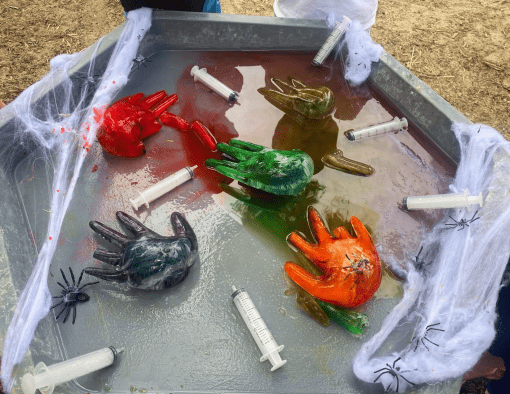 frozen halloween activity sustainable