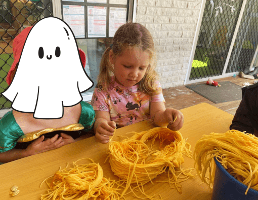 preschool halloween pumpkin