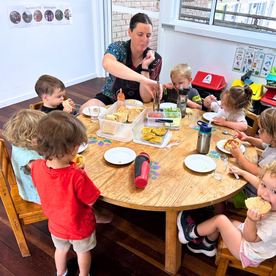 mealtimes child active participant RIE principle