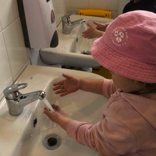 Hand washing- inclusive practice/sensory